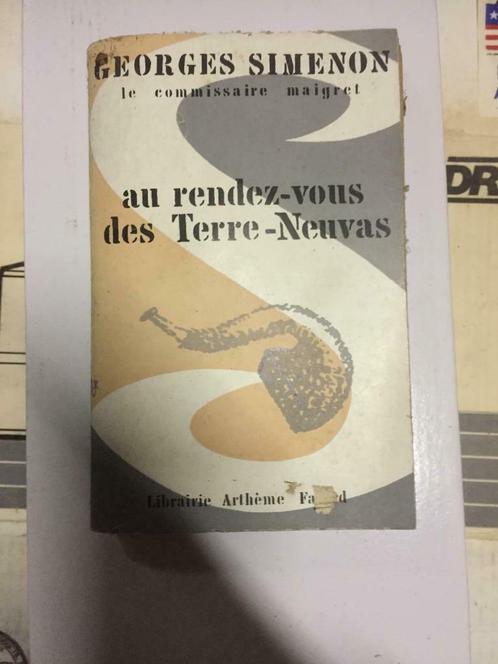 au rendez-vous des Terres-Neuvas Maigret, Boeken, Detectives, Gelezen, Ophalen of Verzenden