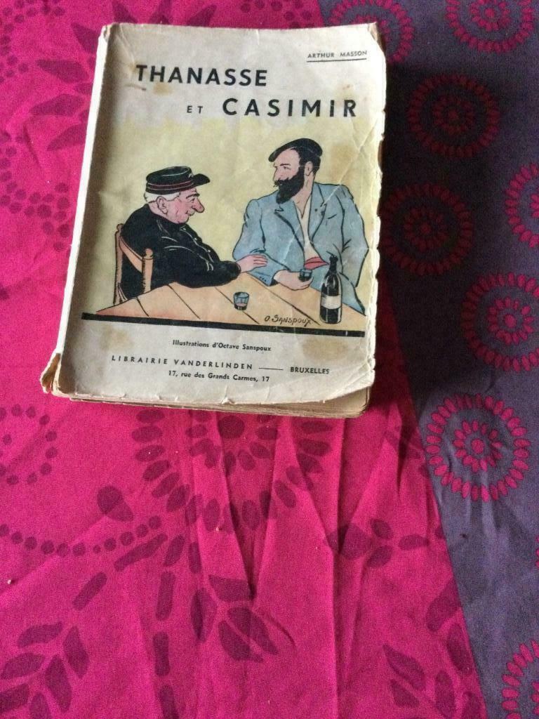 Livre « Thanasse et Casimir » d’ARTHUR MASSON, Enlèvement ou Envoi, Belgique, Arthur MASSON, Utilisé