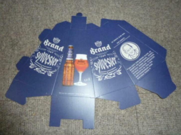 nieuwe tafel reclame BRAND SYLVESTER brij. Brand - Wijlre, Verzamelen, Biermerken, Nieuw, Reclamebord, Plaat of Schild, Brand