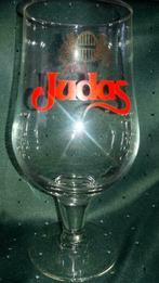 bierglas Judas, Verzamelen, Biermerken, Glas of Glazen, Ophalen of Verzenden