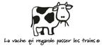 Luminarc gezocht: La vache qui regarde passer les trains, Service complet, Autres styles, Enlèvement ou Envoi, Verre