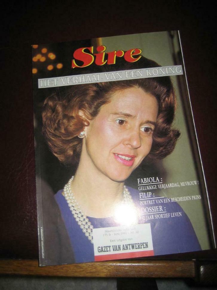 Tijdschriften SIRE uitgave GVA 9 stuks, Verzamelen, Koningshuis en Royalty, Zo goed als nieuw, Ophalen of Verzenden