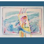 Peter Six , gouache, Antiek en Kunst, Ophalen of Verzenden