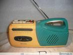 radio +K7  portative ROADSTAR RCR-3021-Vintage 1980, Audio, Tv en Foto, Tuners, Ophalen of Verzenden