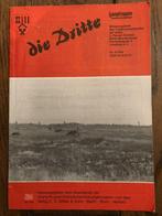 Feuille de vétéran 3. Panzer-division, Collections, Autres, Livre ou Revue, Envoi