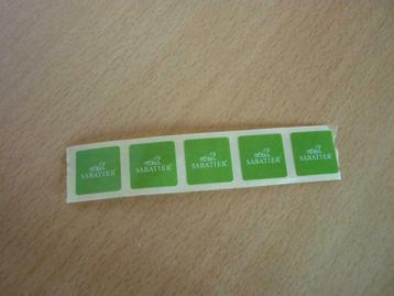 Sabatier stickers spaaractie te verzamelen bij Delhaize, Enlèvement ou Envoi
