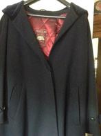 Manteau d'hiver bleu foncé neuf avec capuche, Ophalen, Nieuw, Maat 38/40 (M), Blauw