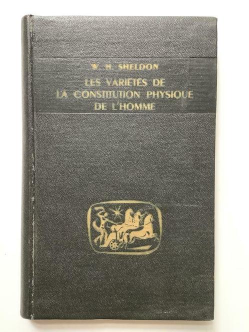 Les variétés de la constitution physique de l'homme, Sheldon, Livres, Psychologie, Enlèvement ou Envoi