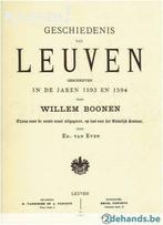 Geschiedenis van leuven. 1593-1594. willem boonen, Gelezen, Willem Boonen, Ophalen of Verzenden, 20e eeuw of later