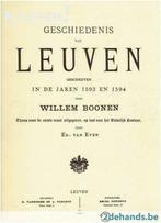 Geschiedenis van leuven. 1593-1594. willem boonen, Boeken, Geschiedenis | Nationaal, Willem Boonen, Ophalen of Verzenden, 20e eeuw of later