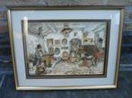 Anton Pieck kader, Huis en Inrichting, Ophalen of Verzenden, Zo goed als nieuw, Minder dan 50 cm, Minder dan 50 cm