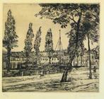 LITHO *  Leo Mechelaere  *  Brugge Coupure, Antiek en Kunst, Ophalen of Verzenden