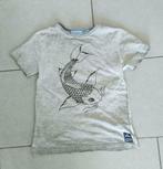 T-shirt, grijs met vis, Someone, 134