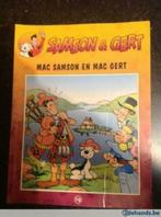 Strip Samson en Gert Mac Samson en Mac Gert, Livres, BD, Utilisé, Enlèvement ou Envoi