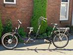 Huka Copilot 24" tandem, nieuwe elektrische ondersteuning!, Van raam, Ophalen of Verzenden, Minder dan 10 versnellingen, Zo goed als nieuw