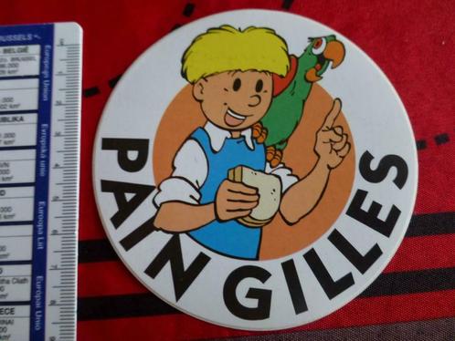 Sticker Gilles (Jommeke) - Pain Gilles, Verzamelen, Stickers, Nieuw, Strip of Tekenfilm, Ophalen of Verzenden