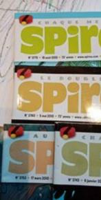 Spirou 4 magazines année 2010, Livres, Comme neuf, Plusieurs BD, Enlèvement ou Envoi