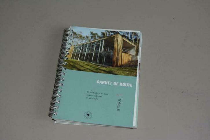 Reisdagboek - Houten architectuur in Wallonië., Boeken, Kunst en Cultuur | Architectuur, Zo goed als nieuw, Architectuur algemeen