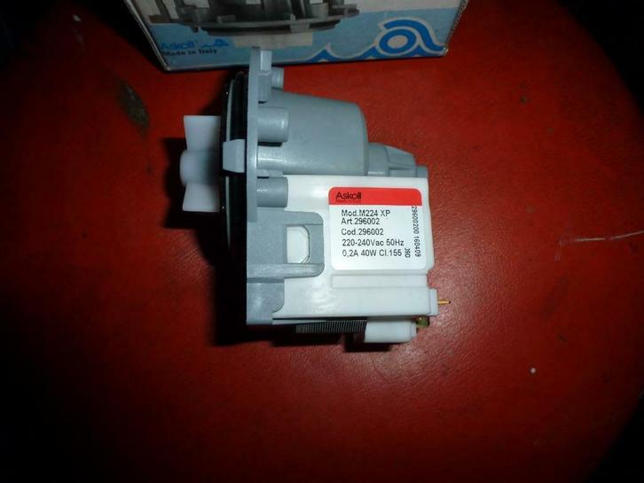 waterpomp  Askoll  AL 722 voor wasmachine zanussi, Elektronische apparatuur, Wasmachines, Nieuw, Ophalen