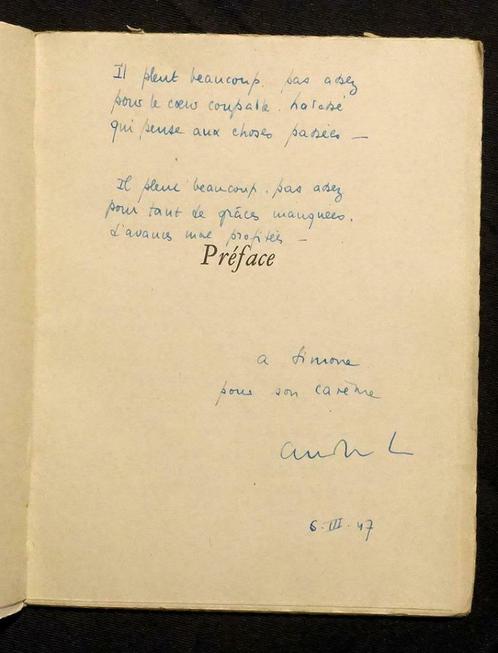 Claudel, Paul 1945 Les Sept Psaumes de la Pénitence, Antiquités & Art, Antiquités | Livres & Manuscrits, Enlèvement ou Envoi