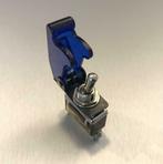 250V NOS Schakelaar / Switch + Transparante Cover Blauw, Verzenden, Nieuw