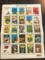 postzegel vel kuifje 1907 -2007, Postzegels en Munten, Postzegels | Thematische zegels, Overige thema's, Ophalen of Verzenden