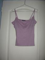 Ergens paarse top met kant aan de voorkant. 94% viscose, Kleding | Dames, Maat 38/40 (M), Overige kleuren, Nieuw, Ophalen of Verzenden