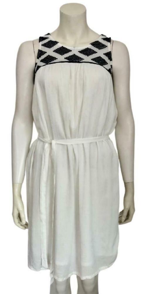 Object jurk - 34 - Nieuw, Kleding | Dames, Jurken, Nieuw, Maat 34 (XS) of kleiner, Wit, Knielengte, Verzenden