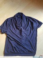 blauw bloesje E5, Porté, Taille 42/44 (L), Bleu