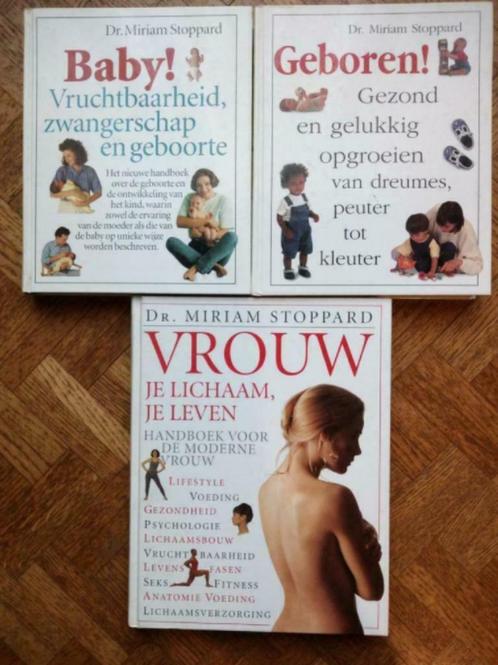 dr Miriam Stoppard: 3 boeken, Livres, Grossesse & Éducation, Utilisé, Enlèvement ou Envoi
