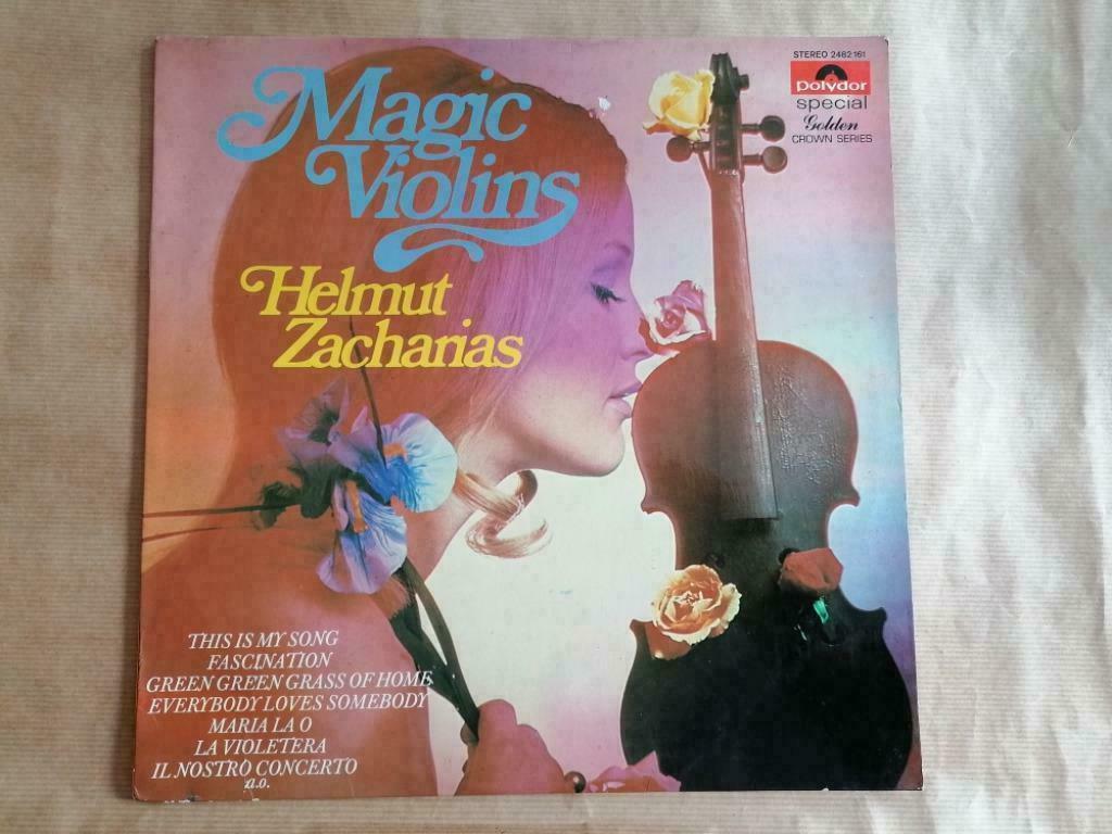 33T Helmut zacharias – Magic Violins Label: Polydor Special, CD & DVD, Vinyles | Compilations, Enlèvement ou Envoi