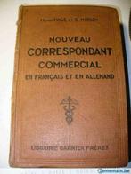 livre correspondant commercial français - allemand, Livres, Livres d'étude & Cours, Utilisé, Enlèvement ou Envoi