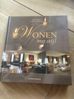 Boek wonen met stijl, Ophalen of Verzenden, Zo goed als nieuw, Interieur en Design