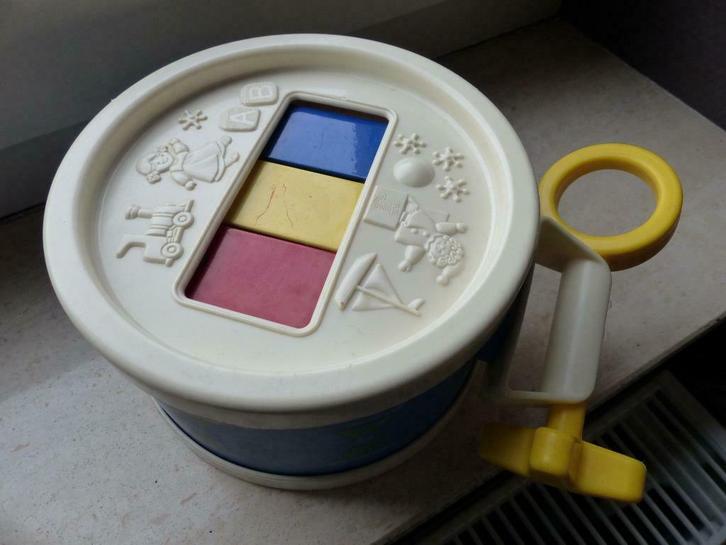 Vintage trommel Fisher Price, Kinderen en Baby's, Speelgoed | Fisher-Price, Gebruikt, Ophalen of Verzenden