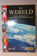 Boek - De Wereld - Atlas - Landenlexicon - Themakaarten, Natuurwetenschap, Ophalen of Verzenden, Zo goed als nieuw