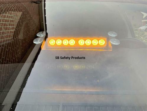 Dash flitser zwaailicht oranje amber 8 leds 8W Werkverkeer, Auto diversen, Auto-accessoires, Nieuw, Ophalen of Verzenden