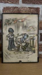 Ancienne gravure Germaine Bouret, Gravure