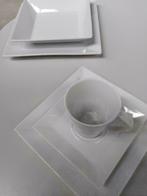 SERVIES 60-DELIG VOLLEDIG NIEUW, Ophalen, Keramiek, Nieuw, Effen