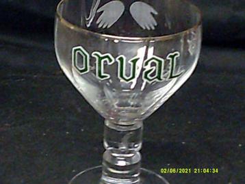 Bierglas.Orval .Gaurdian Angel.Orval Groen.Verte, Verzamelen, Ophalen of Verzenden, Zo goed als nieuw, Glas of Glazen, Overige merken