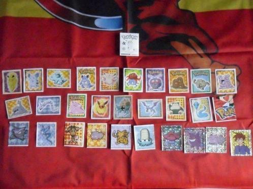 Echange Stickers pokemon collection Merlin, Hobby en Vrije tijd, Verzamelkaartspellen | Overige, Gebruikt, Losse kaart, Verzenden