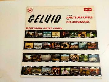 Vinyl LP Geluid Amateurfilmers en Geluidsjagers Spoorwegen