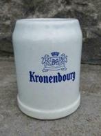 Lot de trois chopes à bière Kronenbourg, Collections, Comme neuf, Enlèvement ou Envoi, Verre à bière
