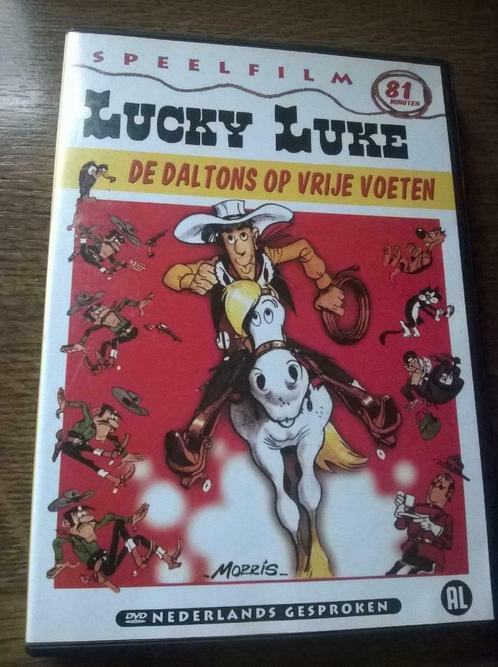 DVD Lucky Luke - De Daltons op vrije voeten, Cd's en Dvd's, Dvd's | Kinderen en Jeugd, Ophalen of Verzenden