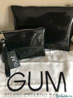 nieuw gum clutch  2 stuks, Handtassen en Accessoires, Tassen | Damestassen, Ophalen of Verzenden, Nieuw, Zwart, Avondtasje