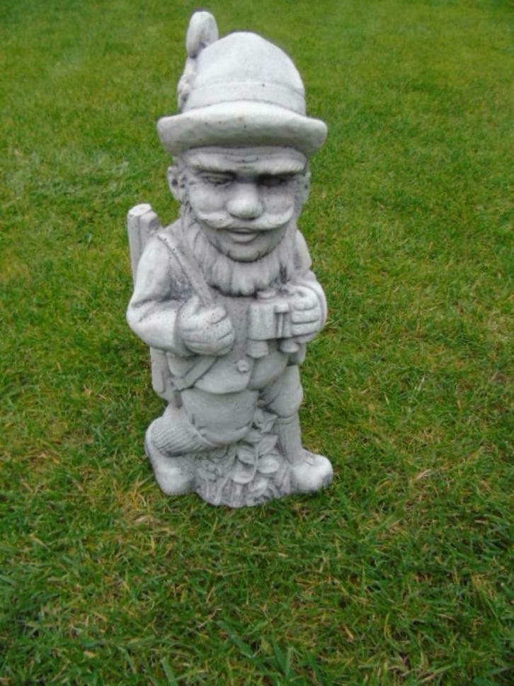 statue en pierre patinée , le chasseur ..., Jardin & Terrasse, Statues de jardin, Neuf, Homme, Pierre, Enlèvement ou Envoi