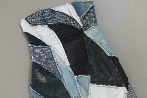 Dubbellaags jeans bustierjurk Zadig & Voltaire Deluxe, mt S, Vêtements | Femmes, Robes, Comme neuf, Taille 36 (S), Bleu, Au-dessus du genou