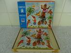 Antiek speelgoed Vintage Simplex puzzel Circus curiosa 1950, Antiek en Kunst, Ophalen of Verzenden