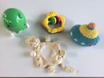 Set van 4 babyspeeltjes, Overige typen, Gebruikt, Ophalen of Verzenden, Met wieltjes