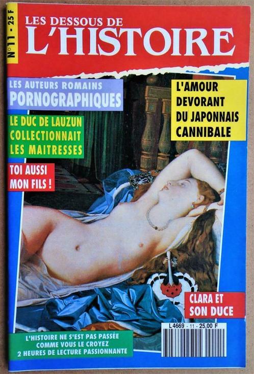 Les dessous de l'Histoire nr.11 - 1993 - Erotica, Boeken, Geschiedenis | Wereld, Gelezen, Overige gebieden, 20e eeuw of later
