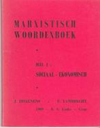 J. Dhaenens - E.,  Marxistisch woordenboek, Ophalen of Verzenden, Zo goed als nieuw, Overige talen